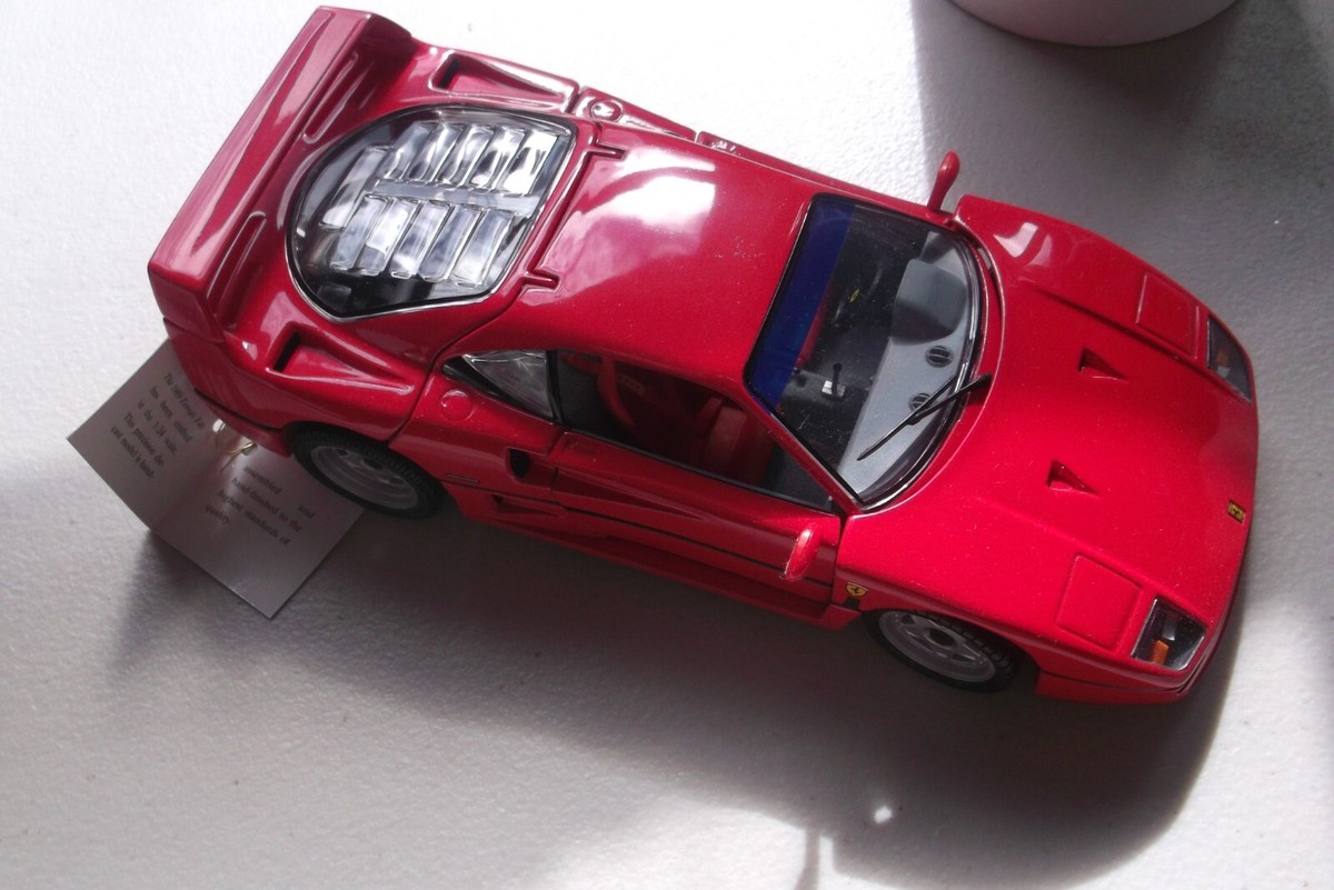 最終値下げ！ フランクリン・ミント　フェラーリＦ４０ １／２４スケール　ミニカー 1991 フランクリンミント 1/24 フェラーリ F40 ミニカー