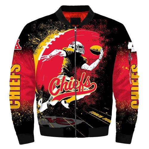 Kansas City Chiefs Men's Flight Bomber Jacket