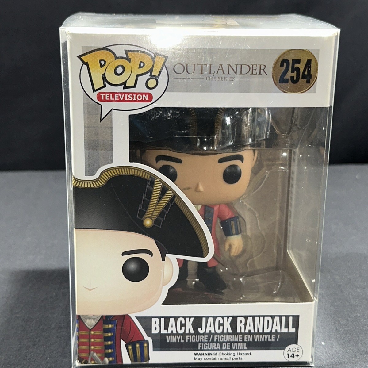 FUNKO POP TEKEVISION OUTLANDER BLACK JACK RANDALL #254 W/PROTECTOR