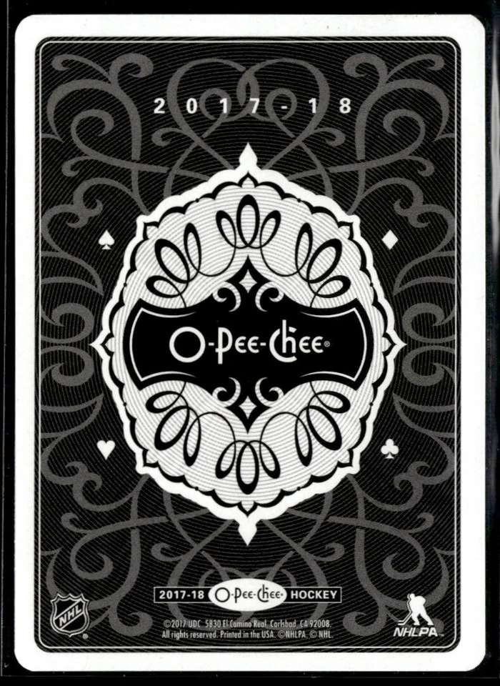2017-18 O-Pee-Chee Playing Cards foil Alex Galchenyuk #7C - Image 2 of 2