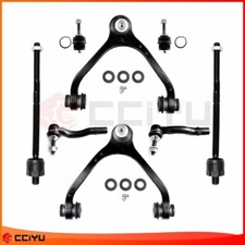 Set Of 8 For 2003-2011 Mercury Grand Marquis Front Upper Control Arms Tie Rods