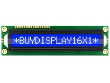 5V 16x1 Blue LCD Big Character Module Display HD44780 Controller w/Tutorial