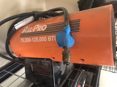 Portable All-Pro Forced Air Propane Heater 75000-125000 Btu | eBay