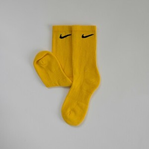 yellow socks nike