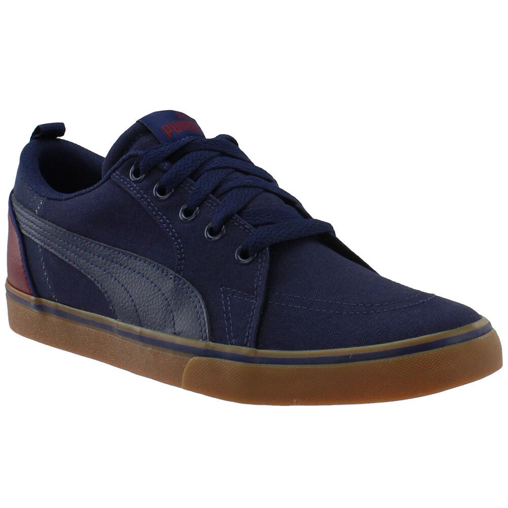 Puma Bridger Cat Mens Blue Sneakers Casual Shoes 365261 05