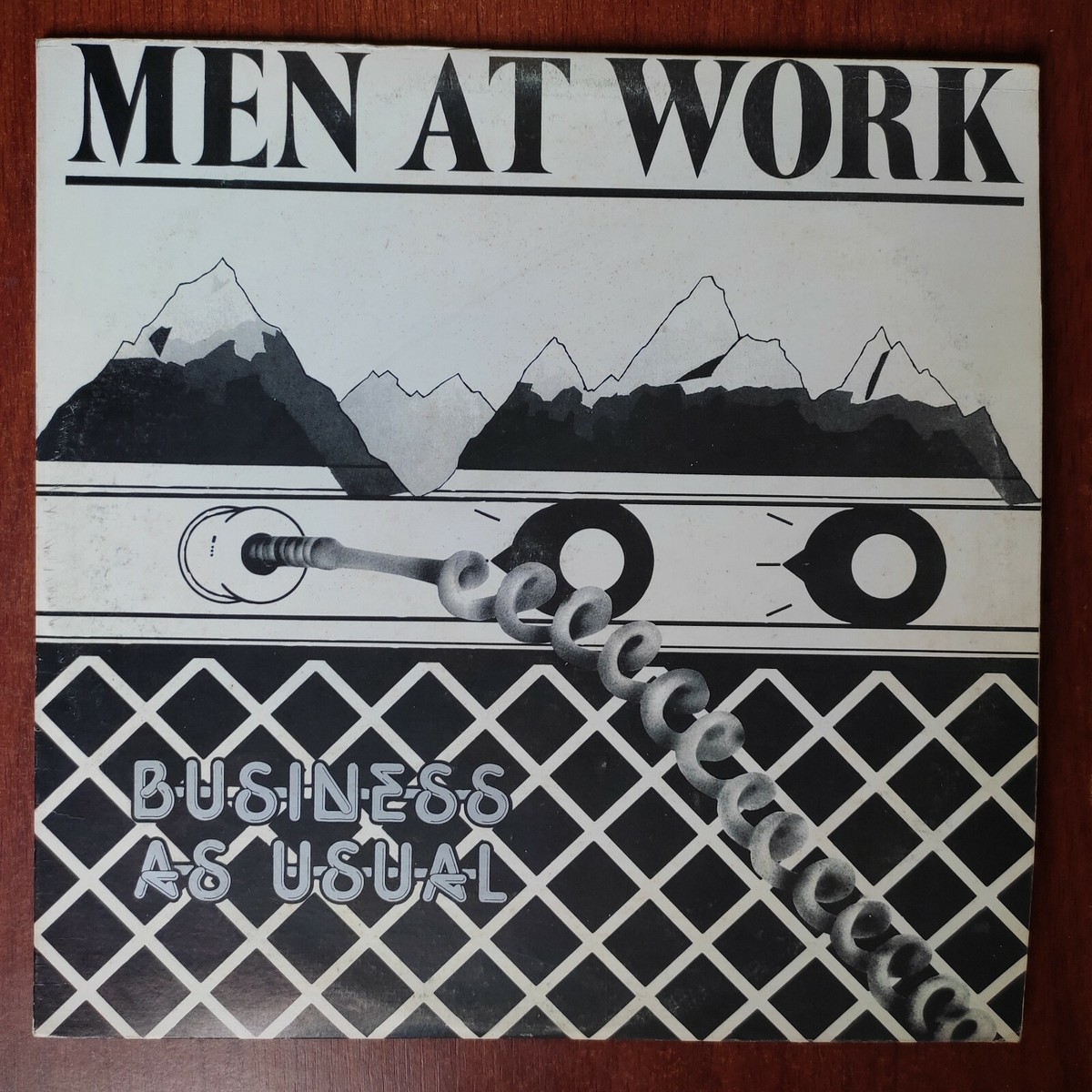 Men At Work – Business As Usual [1982] Vinyl LP Pop Rock CBS Bajo