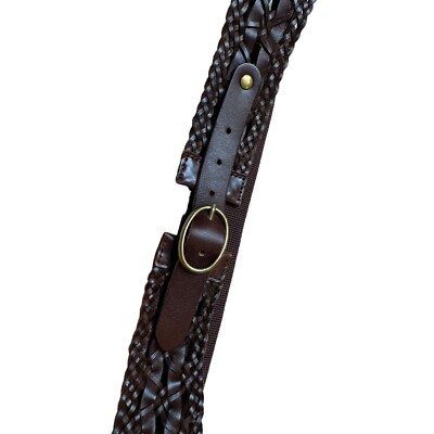 Linea Pelle Braided Genuine Leather Belt s-l400.jpg main image 2