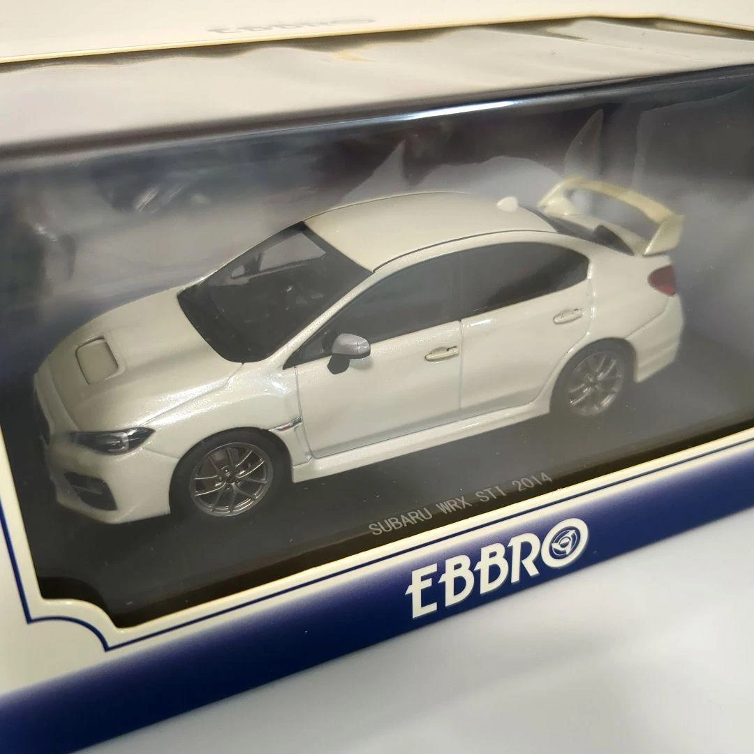 Ebbro Subaru Wrx Sti 2014 White | eBay