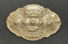 VTG French Barrette/Hair Clip w/Ornate Design, Gold Tone Metal-Made in France
