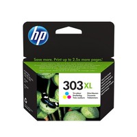 Hp 303XL Tintenpatrone Cyan/Magenta/Gelb (T6N03AE)