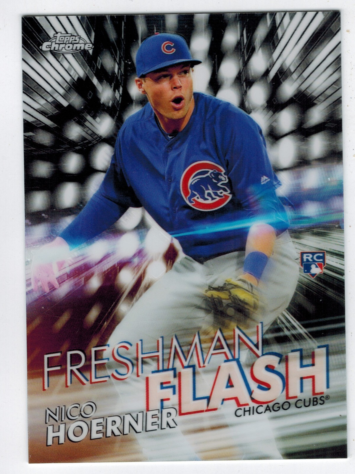 NICO HOERNER 2020 Topps Chrome #161 ROOKIE CARD