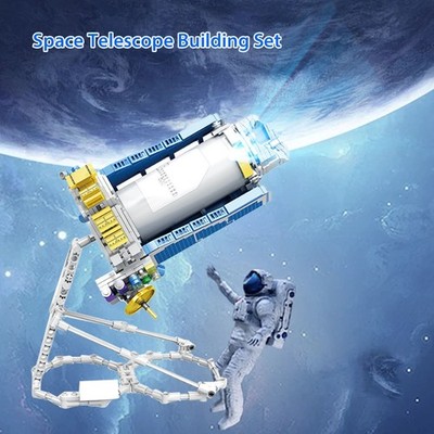 Kepler Space Telescope Building Blocks Set STEM Construction Kit Toy Kids Gift