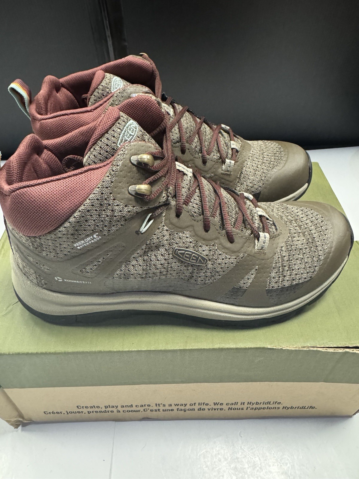 Stivali da trekking impermeabili Keen Terradora II donna 7 5 mensa Andorra nuovi con scatola