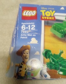 Lego Toy Story Army Men On Patrol 7595 Complete Set Retired w Box & Manual