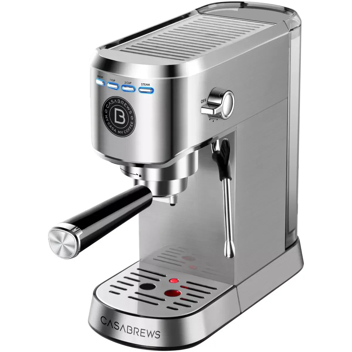 CM5418BASIC 20 Bar Espresso Machine with Milk Frothing System, Stainle