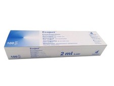 2-teilige Einwegspritze ECOJECT 2 ml 100 St.