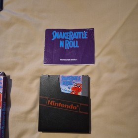 Snake Rattle n Roll NES Nintendo Complete Boxed PAL