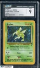 2000 Pokemon Base Set 2 #17 Scyther Holo CGC 9 MINT