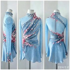Customized figure skating competition dresses