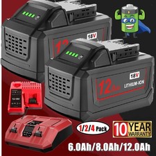 18V 12.0Ah/8.0Ah For Milwaukee 18v For M18 Extended Capacity Battery 48-11-1840