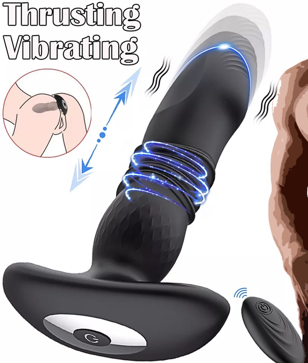 vibrating prostate butt plug Anal Vibrator for Male Prostate Massager Butt Plug Vibrating Soft Silicone main image 1
