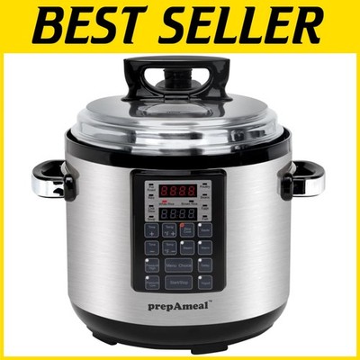 9-in-1 Electric Pressure Cooker 6QT - Multi-Functional Pot