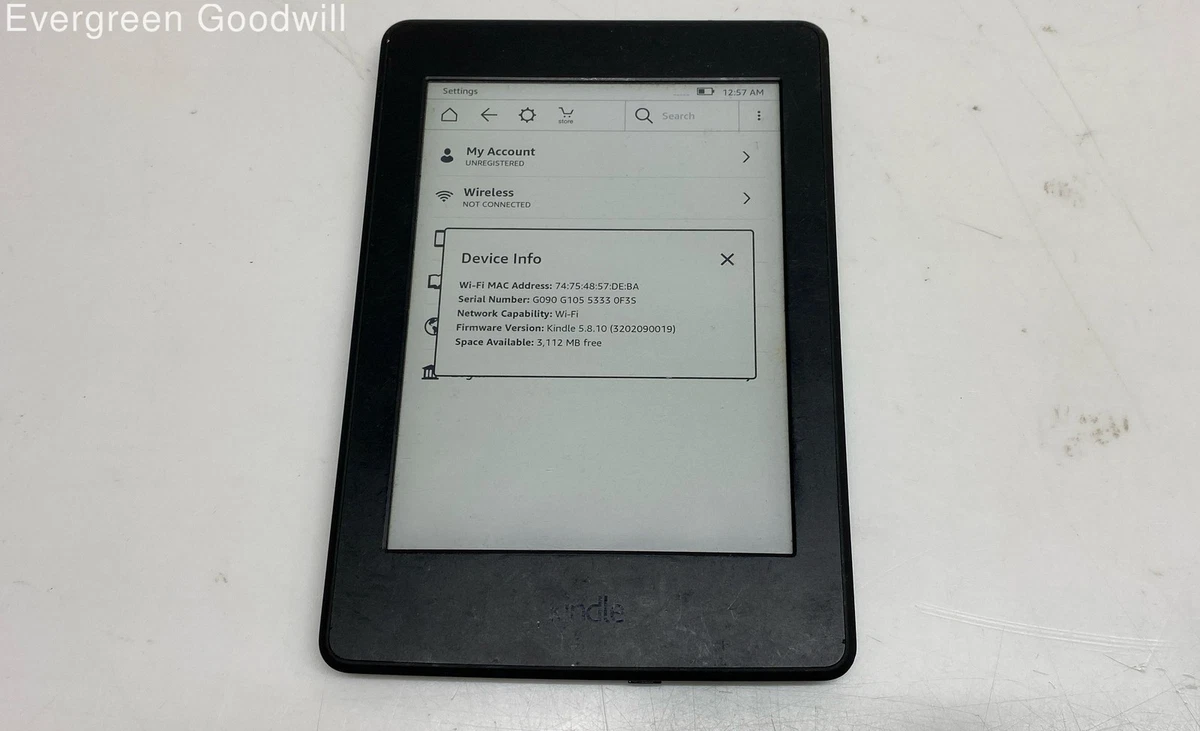 Amazon Kindle Paperwhite 6th Generation Tablets & eReaders for