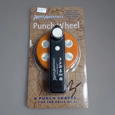 Vintage Pare Adventure Paper Punch Wheel - Halloween - 6 Punches in 1 - NIP