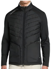 NEW Walter Hagen Men's Hybrid Golf Jacket Performance 11 Black Size Small