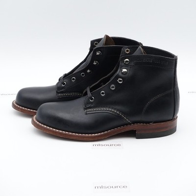 Wolverine 1000 Mile Men's Plain-Toe Original Made in USA Boots W05300 Black
