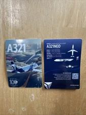 Super RARE 2025 100 Years Delta Pilot Trading Card A321 #78