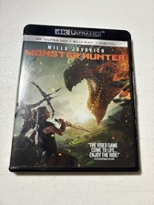 Monster Hunter (Ultra HD, 2020) 4k Blu-ray Action Horror Movie