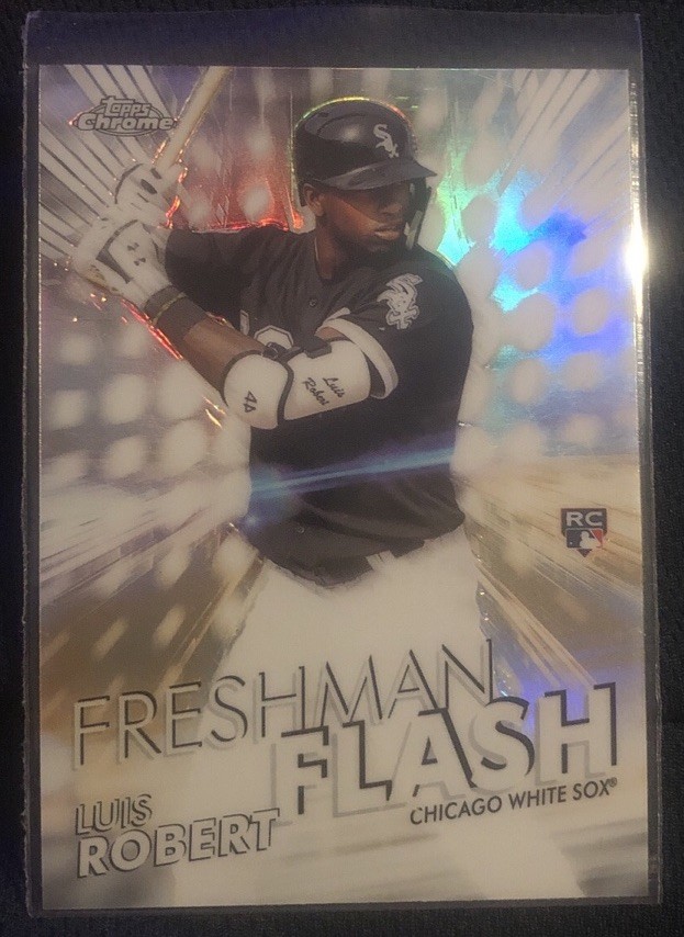 Luis Robert (RC) 2020 Topps Chrome Freshman Flash Refractor #FF-5 Rookie