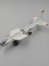 Vintage 1950s LineMar Tin Boeing YB-52 Airplane In Vg Condition