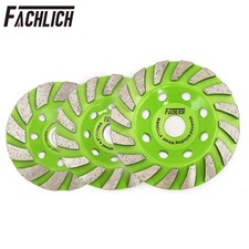 4" - 5" Sintered Diamond Cutting Grinding Discs Turbo Blade for Concrete Marble