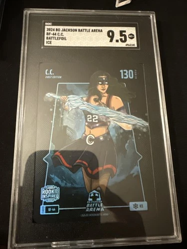2024 Bo Jackson Battle Arena AE C.C. (Caitlin Clark) ICE Battlefoil #BF-44 First