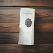 Google Nest Video Doorbell Wired 3rd Gen 2K HDR IP65 (White) New