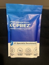 Koprez Size XL-2 Pack Professional Grade Compression Foot Sleeve Ankle Black