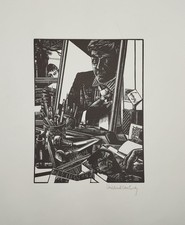 Jack Coughlin Wood engravings / Face to Face Twelve American Limited Signed ed