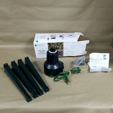 Evergreen Classics Rotating Metal Christmas Tree Stand For Artificial Trees