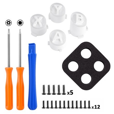 For Xbox One S X For Series S X Controller ABXY Buttons Replacement Kit Parts