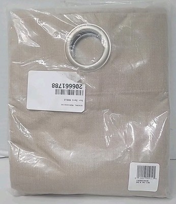  Sun Zero Blackout Grommet Top Curtain Panel  40'' x 95'' /  LINEN 