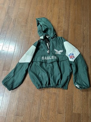 Vintage Starter Philadelphia Eagles Men's S 1/4 Zip Jacket | eBay