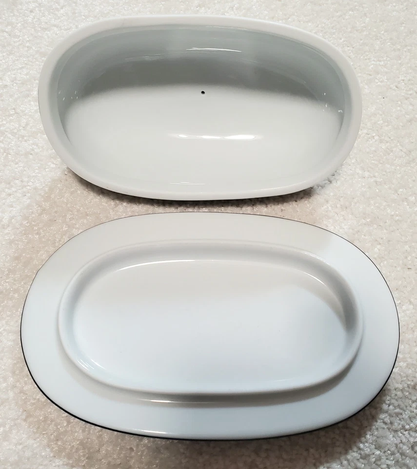 DANSK BISTRO CHRISTIANSHAVN PLATO DE MANTEQUILLA CUBIERTO AZUL, Portugal Foto 3 de 4