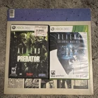 Aliens vs Predator & Colonial Marines Xbox 360 Game Bundle - Tested