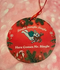 Mr. Bingle Ornament NEW Red Jingle Jangle Jingle