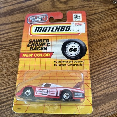 Matchbox MB66 Sauber Group C Racer Champion 1993 MOC