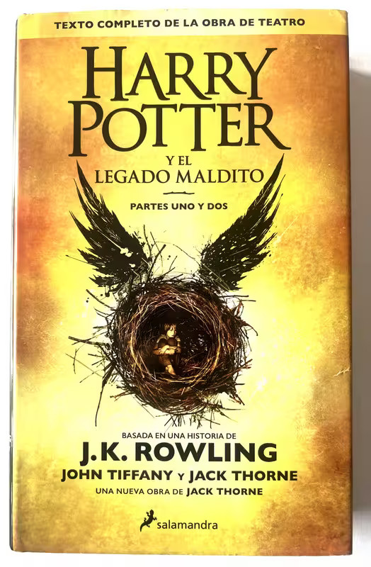 Harry Potter y el Legado Maldito Libro Vol. 1-2 Buen Estado