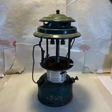 Coleman Model 220J Double Mantle Lantern Dated 11/77 PARTS NOT WORKING RUSTY