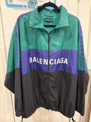 Balenciaga windbreaker jacket (NEW) Sz 46. Oversized fit